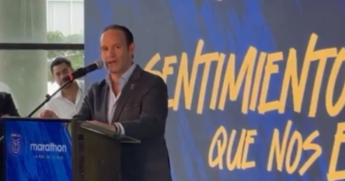 Francisco Egas habló en la presentación de la nueva camiseta que usará la Selección de Ecuador. Foto: captura de pantalla