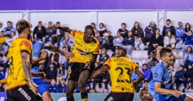 Janner Corozo, futbolista de Barcelona SC, registra 17 goles y 7 asistencias en lo que va de la temporada 2024.