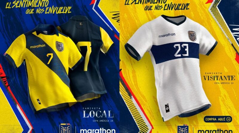 La nueva piel de Ecuador en la Copa América 2024, en Estados Unidos, fue presentada por Marathon y la FEF.
