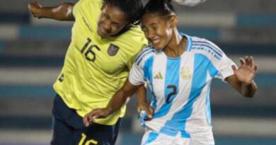La Selección Femenina sub-20 de Ecuador quedó eliminada de la Sudamericana sub-20, tras empatar 1-1 contra Argentina.