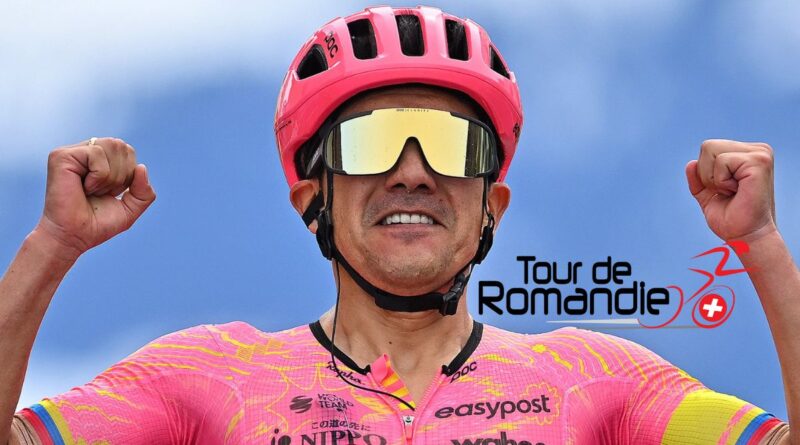 Top 10 para Richard Carapaz en el Tour de Romandía El ecuatoriano ganó la etapa 4 y quedó séptimo en la clasificación general