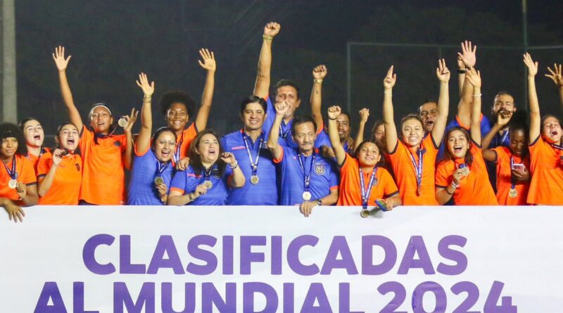 La Selección femenina sub-17 de Ecuador logró una histórica clasificación al Mundial Femenino con 22 jugadoras