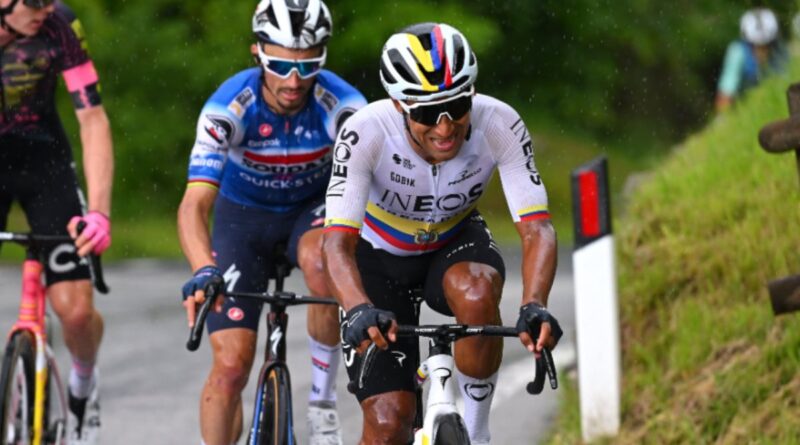 Jhonatan Narváez no destacó en la etapa 20 del Giro