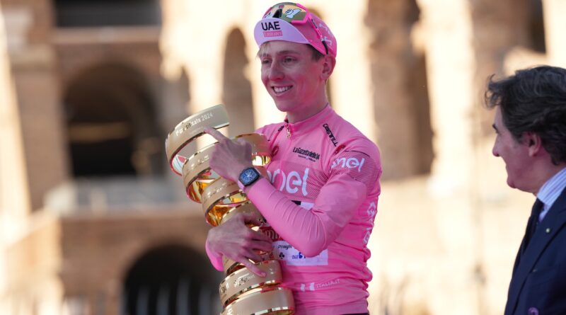 Tadej Pogacar es el campeón del Giro de Italia 2024