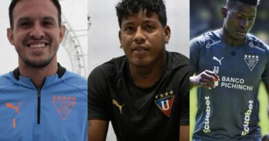 Gonzalo Valle, Richard Mina y Jairon Charcopa se suman a la lista de lesionados que tiene LDU.
