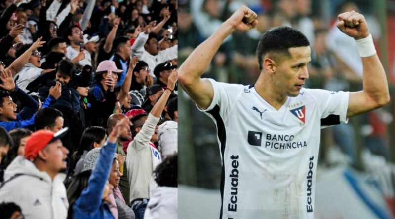 Liga de Quito expresó su rechazo a los insultos que recibió Universitario y Fabián Bustos por parte de la hinchada 'alba'.