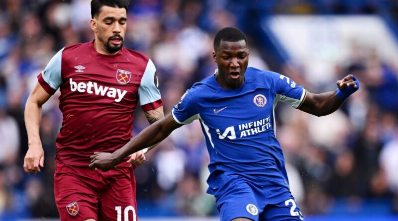 Chelsea, de Moisés Caicedo, aplastó al West Ham en el estadio Stamford Bridge por la trigésima sexta fecha de la Premier League
