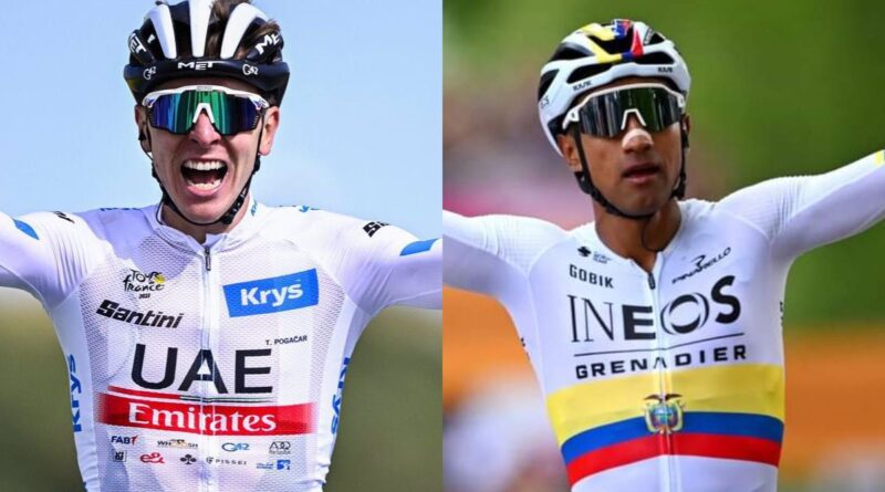 Jhonatan Narváez no pudo con Pogacar en la etapa 2 del Giro de Italia. El ecuatoriano llegó 2 minutos después