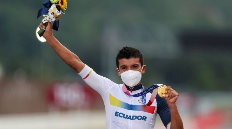 La FEC anunció que Jhonatan Narváez será el representante de Ecuador en los Juegos Olímpicos y no Richard Carapaz.