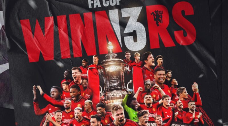 Manchester United es campeón de la FA Cup 2024