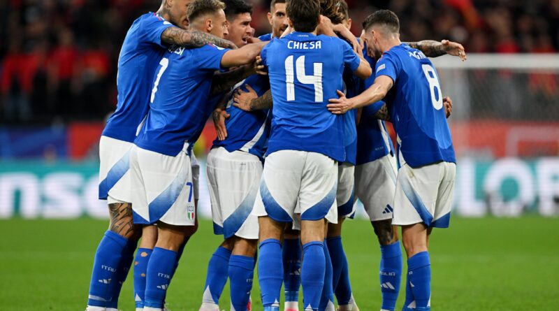 Italia venció 2-1 a Albania en su debut en la Eurocopa 2024