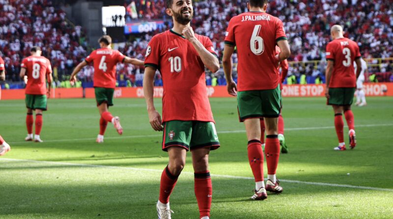 Portugal goleó a Turquía 3-0 en la Eurocopa 2024
