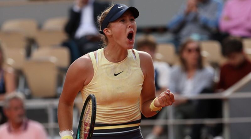 Mirra Andreeva se ha convertido en la sensación de París, en el Roland Garros.