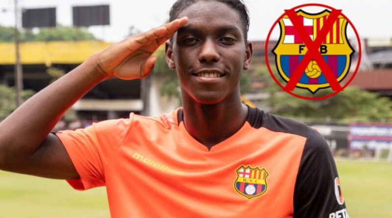 Allen Obando, el joven delantero ecuatoriano, sigue en la mira de varios clubes, pero su futuro en el FC Barcelona parece incierto por ahora.
