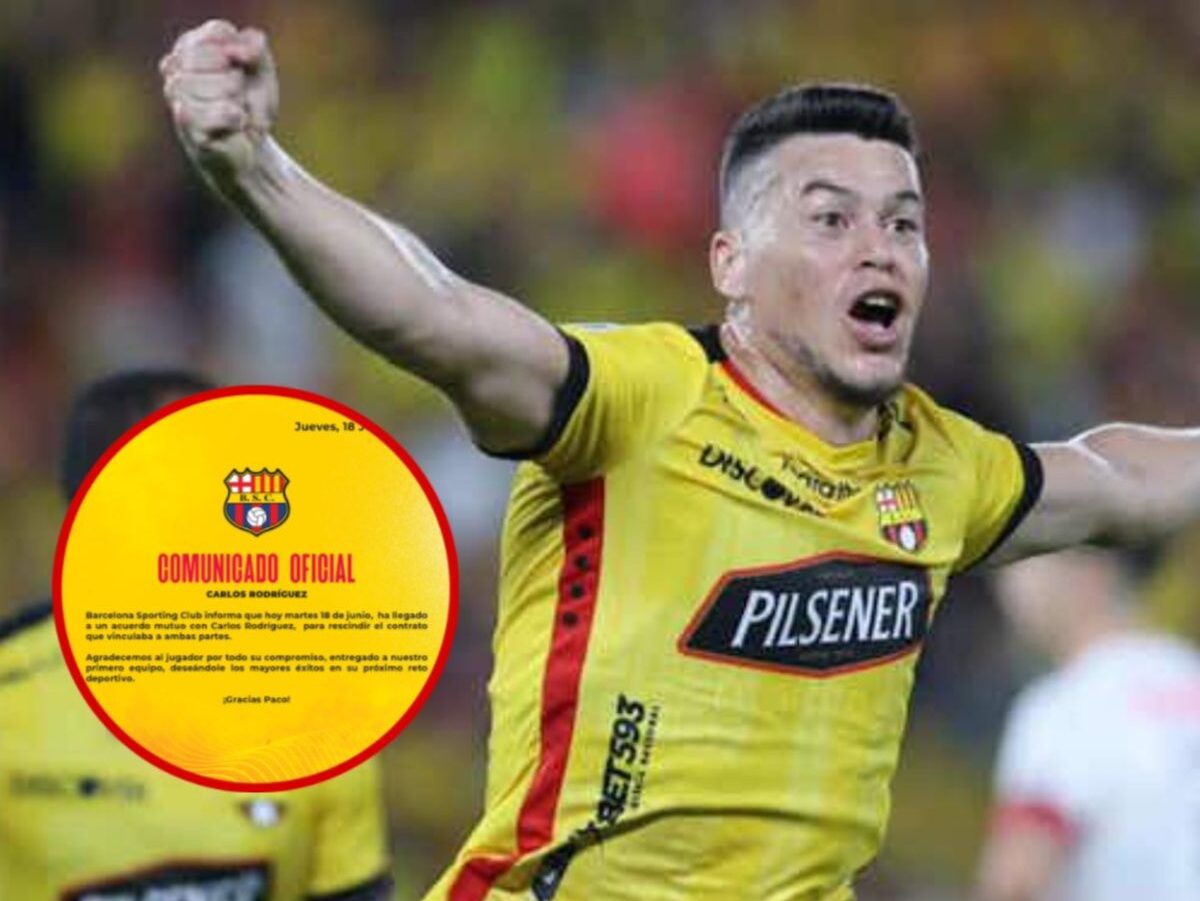 Carlos Rodríguez no continuará en Barcelona SC - El Crack