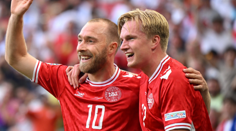 Eslovenia y Dinamarca empataron 1-1 en la Eurocopa 2024