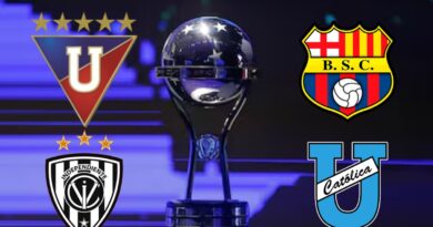 Estos son los rivales de LDU, BSC, IDV y Católica en la Sudamericana