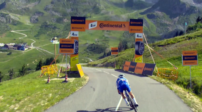 Continental Tire es auspiciante de algunos equipos que compitieron en el Tour de Francia.