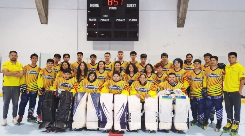 Ecuador va con 32 deportistas al Panamericano de Naciones y Clubes Inline Hockey.