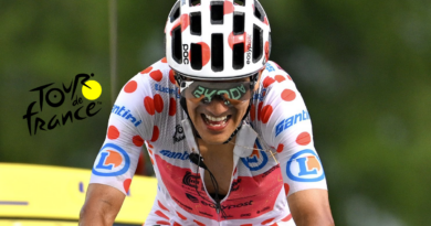 Richard Carapaz, el ciclista más combativo del Tour de Francia