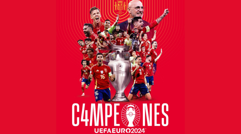 La selección de España se consagró campeón de la Eurocopa 2024