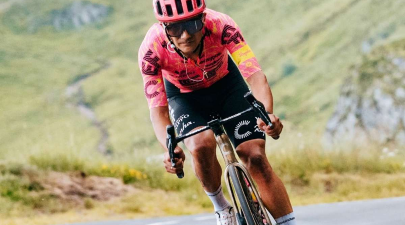 Richard Carapaz llegó noveno en la etapa 15 del Tour de Francia