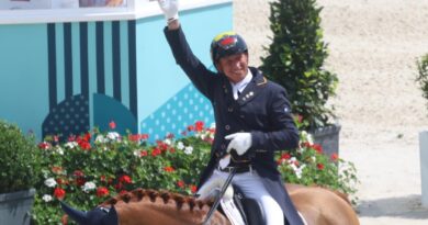 El jinete Julio Mendoza tuvo una destacada actuación junto a su caballo Jewel’s Goldstrike y se despidió entre lagrimas y aplausos.