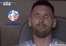 Lionel Messi salió lesionado en la final de la Copa América