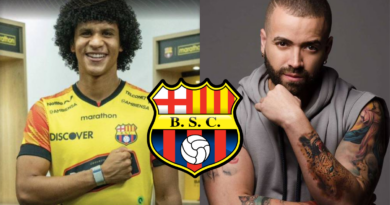 Nacho felicita a Eduard Bello por su fichaje a Barcelona SC