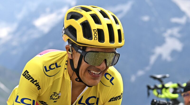 El ciclista ecuatoriano Richard Carapaz terminó la etapa 6 en el puesto 120 y perdió tiempo en la clasificación general.