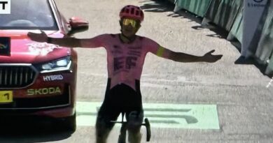 El ecuatoriano Richard Carapaz se vistió de gloria en la etapa 17 tras alcanzar su primera victoria en el Tour de Francia.