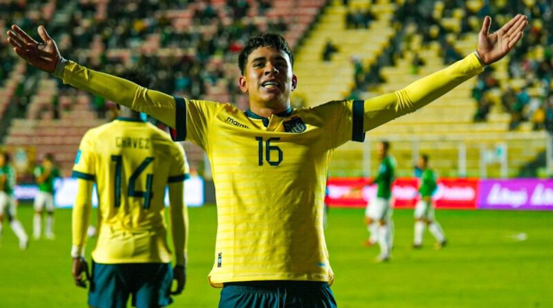 Kendry Páez es nombrado el mejor jugador sub-18 del mundo, consolidando su lugar entre las futuras estrellas del fútbol.