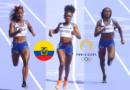 Atletas ecuatorianas al Repechaje en los 200 m Planos en Paris 2024