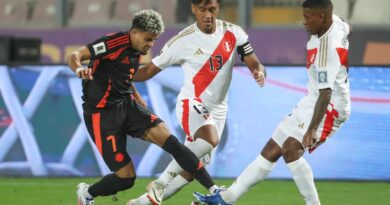 Luis Díaz anotó el gol del empate de Colombia ante Perú, el 6 de septiembre del 2024.