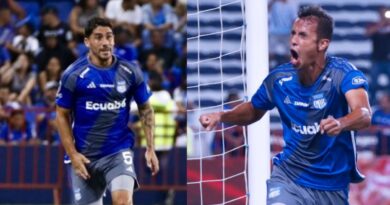 Andrés Ricaurte y Cristian Erbes, extranjeros del CS Emelec, fallaron en la tanda de penales ante Técnico Universitario por Copa Ecuador.