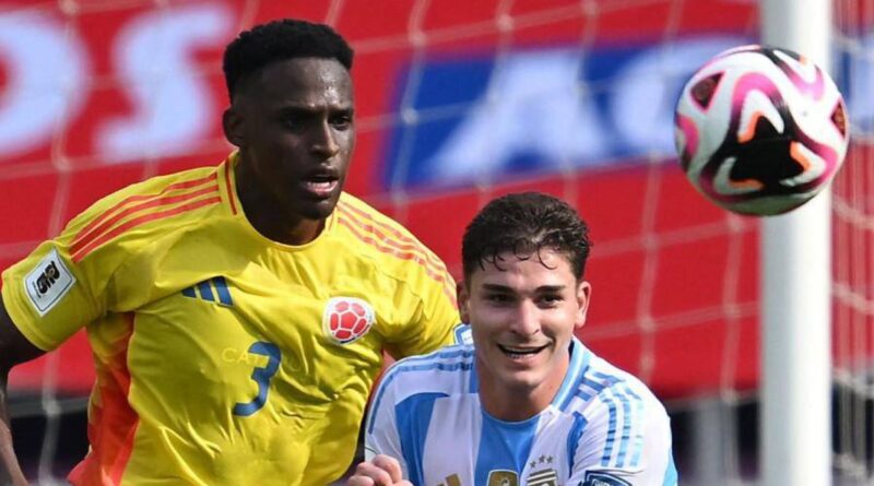 James Rodríguez con su gol de penal le dio la victoria a Colombia sobre Argentina en las Eliminatorias.