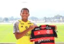 Gonzalo Plata listo para debutar con Flamengo en la Copa Libertadores.