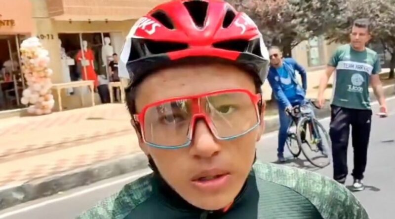 Kevin Pozo, promesa del ciclismo ecuatoriano, falleció tras un trágico accidente en Imbabura.