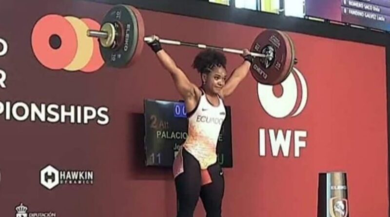 Jessica Palacios obtuvo la medalla de bronce en el Campeonato Mundial Juvenil de Levantamiento de Pesas, que se disputó en España.