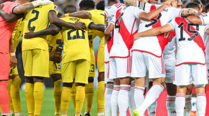 Historial de enfrentamientos entre la Selección de Ecuador y Perú