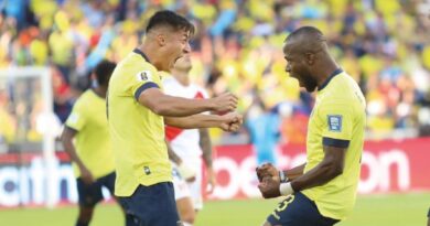 Enner Valencia anotó el gol del triunfo de 1-0 de Ecuador ante Perú, este 10 de septiembre del 2024.