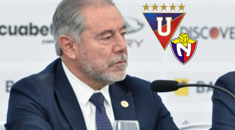 Isaac Álvarez espera decisión del Municipio sobre partido entre LDU y El Nacional