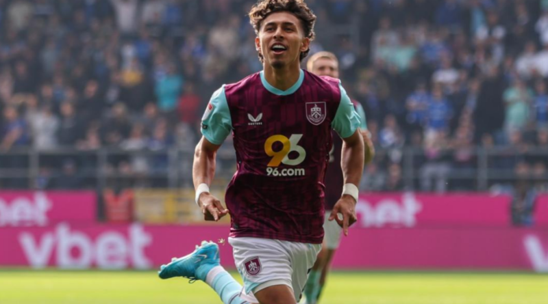 Primera titularidad de Jeremy Sarmiento en el Burnley