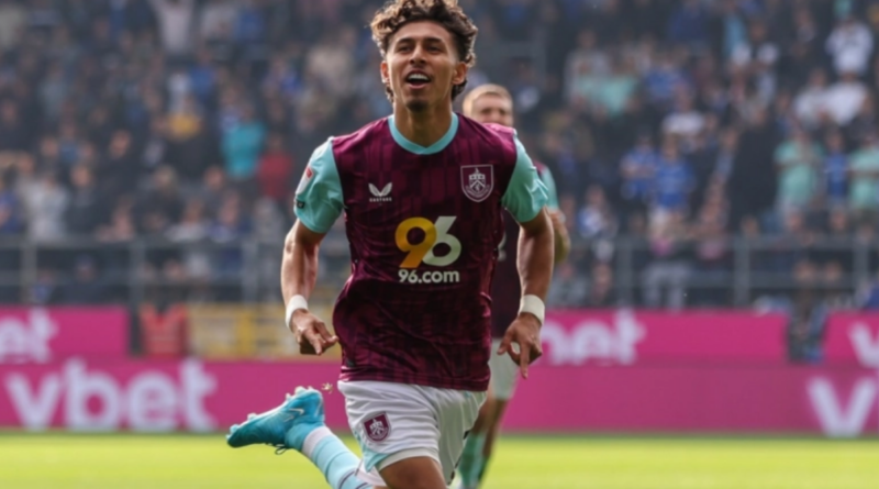 Jeremy Sarmiento marca su primer gol con el Burnley