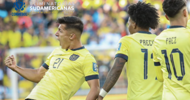 Ecuador está en zona de clasificación tras la fecha 8 de las Eliminatorias