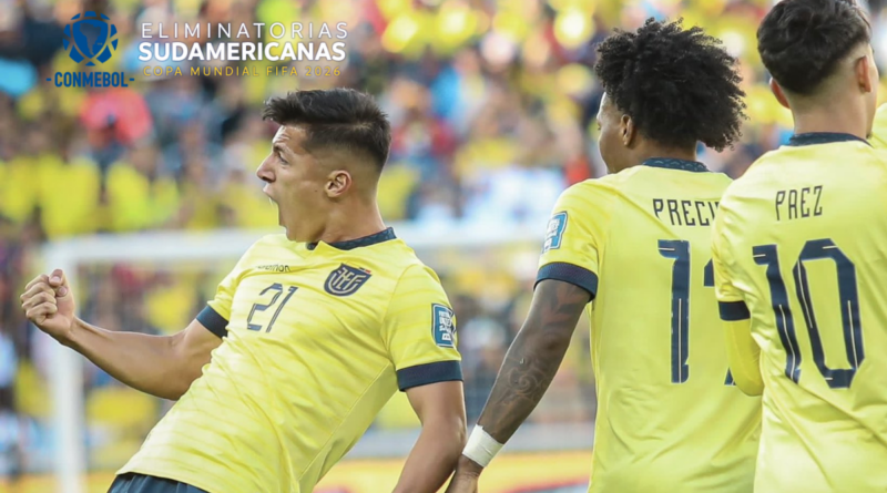 Ecuador está en zona de clasificación tras la fecha 8 de las Eliminatorias