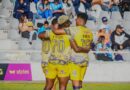 Delfín celebra su segunda victoria consecutiva en la LigaPro 2024 tras vencer a Macará 2-0 en el Estadio Bellavista de Ambato.