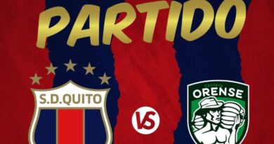 Cantera Orense vs. Deportivo Quito se jugará el 20 de octubre en Machala.