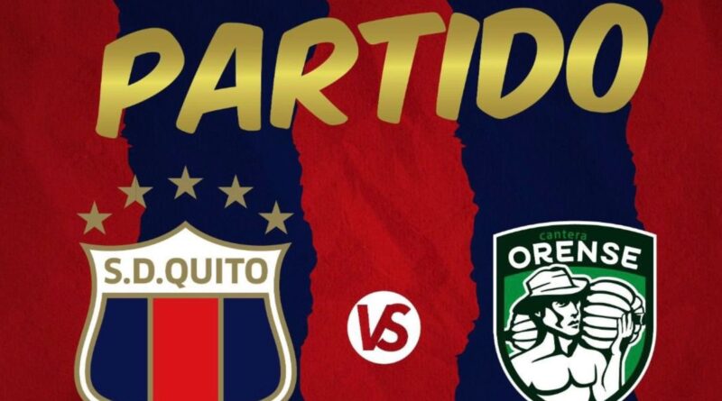 Cantera Orense vs. Deportivo Quito se jugará el 20 de octubre en Machala.