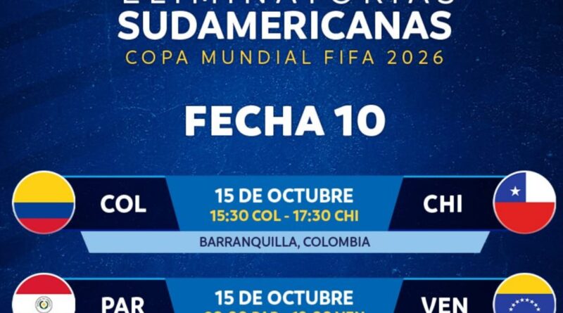 En Ecuador, la fecha 10 de las Eliminatorias Sudamericanas se transmitirá completa por El Canal del Fútbol.